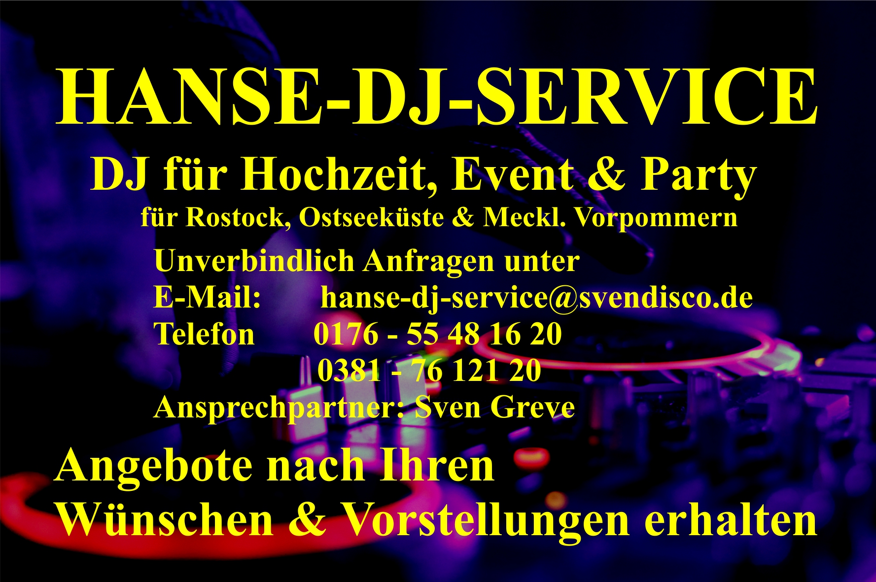 Hanse-DJ-Svervice